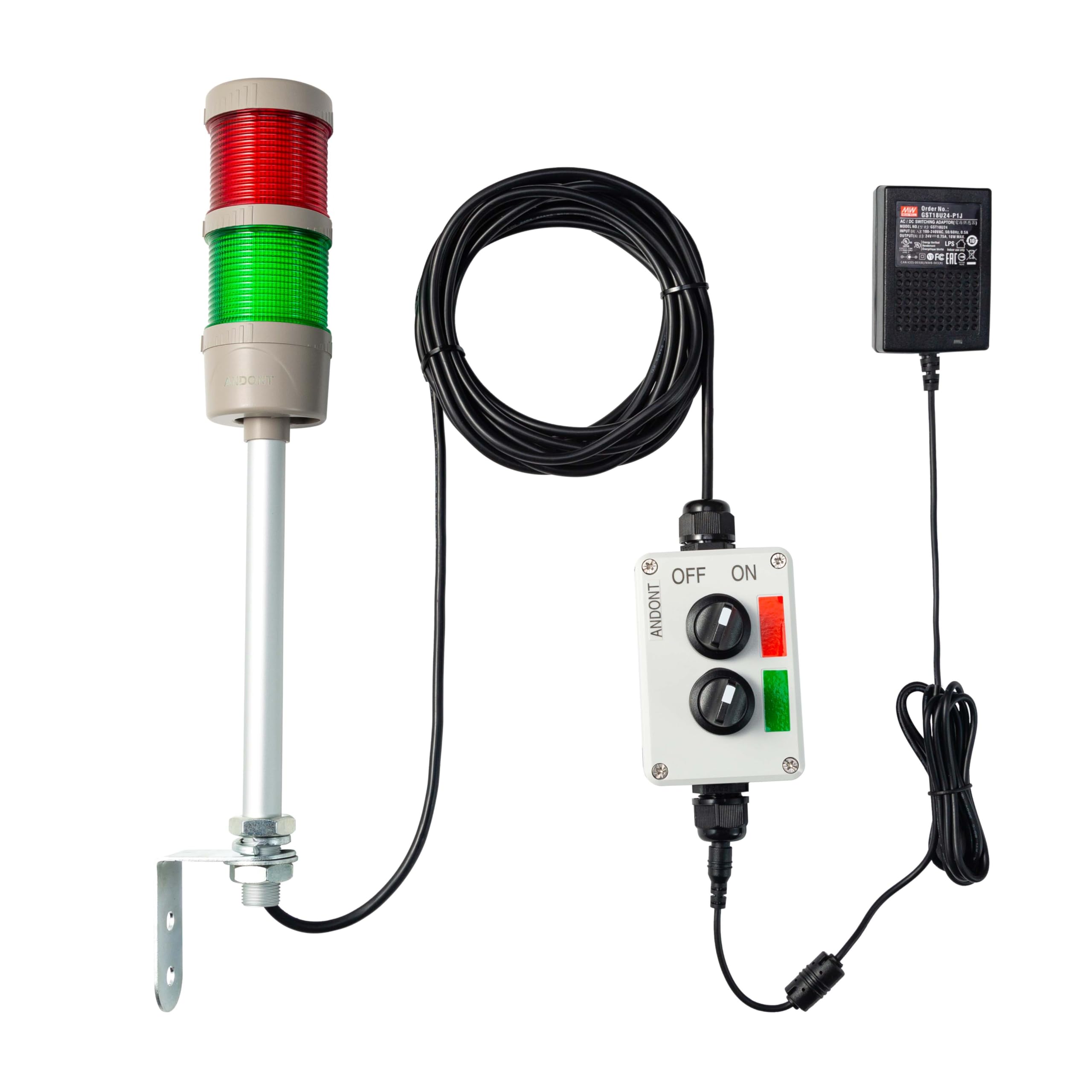 アンノウン・サプライズ　【UAR】 LUMINOUS SELECTOR Amazon.com: ANDONT 2-Stack LED Andon Tower Light Industrial 16 ft